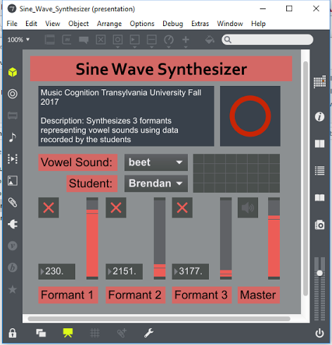 Sine Wave Synthesizer